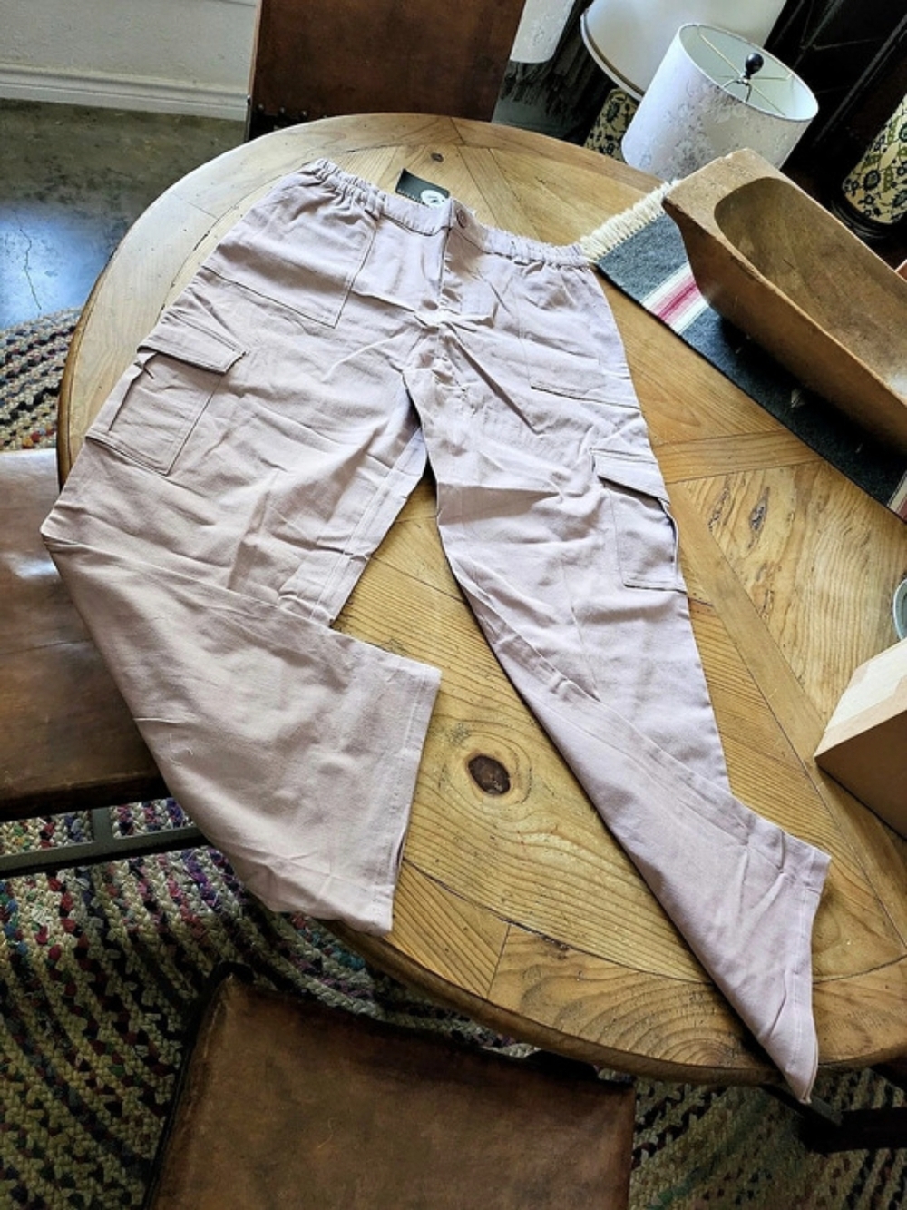 Lepunuo Cargo Pants for Women High Waisted Casual Pants Baggy XXL